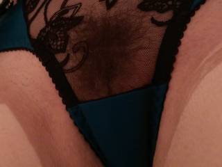 some more of my sexy panties, do you like how sheer they are - showing of my sexy bush ?