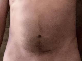Mr A ready for me in the shower