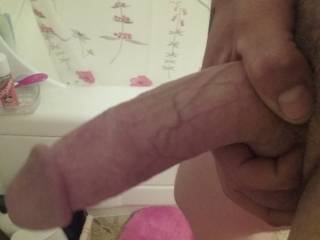 Here is my dick after a hard tug