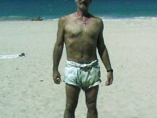 ME AT THE BEACH. I'M IN GREAT SHAPE AND CAN LAST LONG.