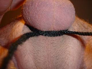 Nice balls-- will you tie them tighter?