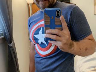 Not quite Cpt America, but maybe a close second. When in doubt accidentally post a nude on social media!