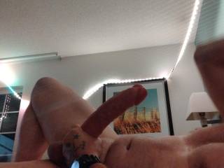 He wants to come wrap some hands around this with me?