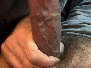 Throbbing and about to explode in wife’s mouth. Who wants the next load?