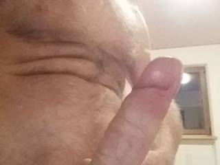 Here's my huge cock :-P do you like it ??