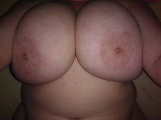 My girlfriends lovely big tits