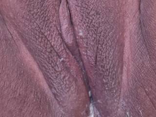 Fucked creamy cum filled pussy.