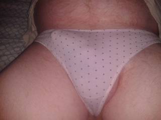 My big bulge in my panties!