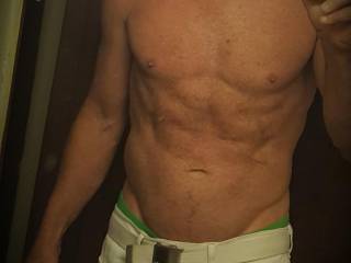 All the time at the gym finally started to pay off.  Yes? or