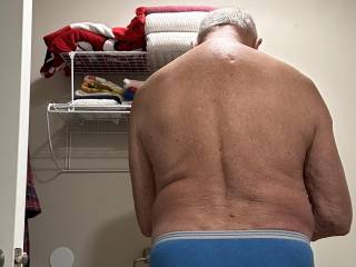 Modeling the wife\'s panties