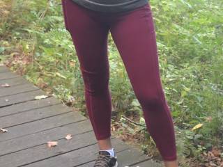 So many people on the trails are . One guy got a great look.