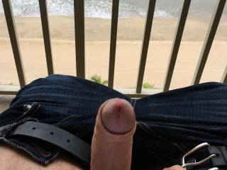 Was feeling so horny whisky sitting on my balcony in PR.... Just needed someone bent over the balcony so we could fuck and put on a show