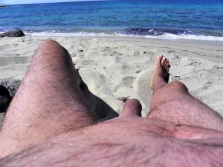 Greek nudist beach