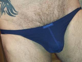 Tight ergowear Blue Thong