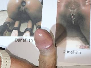 Cock tribute to the perfect ass of DanaFish