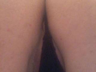 my gf ass n thong