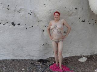 hi all
found a nice little spot were we can get fully naked
horny comments welcome
mature couple