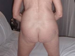 Showing my granny bum for you to enjoy. Do you like it?  Love to feel your cock between my legs. Would you like to do that?