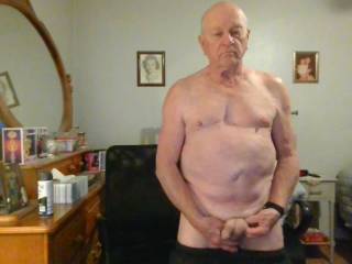 Playing with my cock and balls