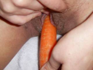 Playing with a carrot in zoig chat..join us..
