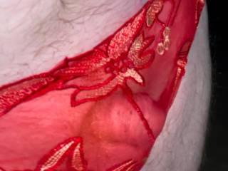 My Ginger cock In woman’s transplant panties