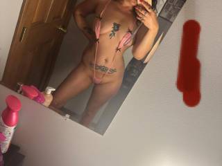 Wearing lingerie and feeling sexy