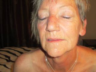 MY FACE WITH PUNTERS CUM