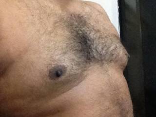 Hairy chest