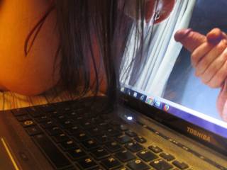 Took a handful of tribute pics for "youngnbig", I think he likes them, ;) Xo*