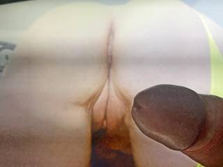 Had to cum back to this adorable pic... Such adorable bum and tender pussy...