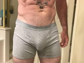 Getting ready for work