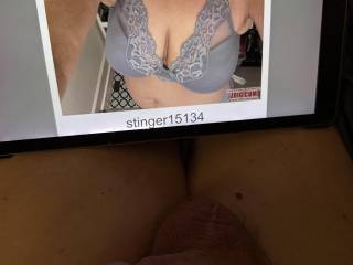 stinger15134 ~ “Showing off the bra!”