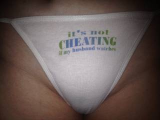 Bought my wife some new underwear ;)