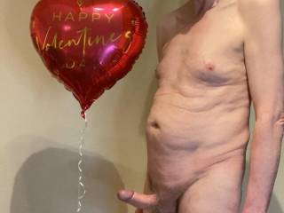 How about some valentine\'s day fun, \'He\' looks to be very keen.
