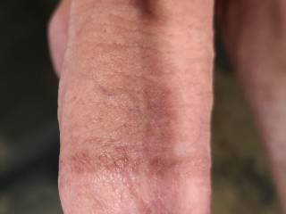 Big butt plug in my ass.
My cock is almost ready to cum