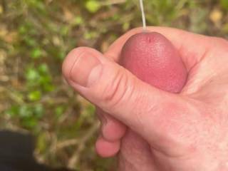Cumming in the woods. Who wants to join me?