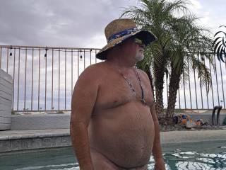Skinny dipping again! 😎