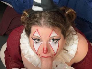 Wana see her make this cock disappear?