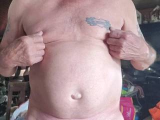 Playing with my dick.  Wish I had someone to play with it for me.