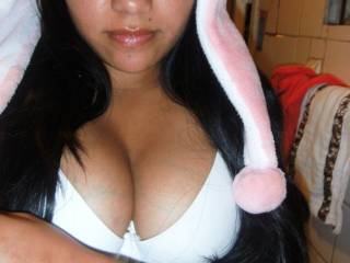 Playful latina girl teasing us!  Wanna feel me mister? Whats your fantasy?