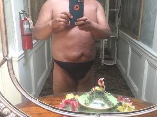 selfie fire island thong bikini sunbathing