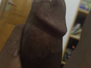 Who is going to lick this off my cock