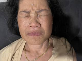 Asian cumface