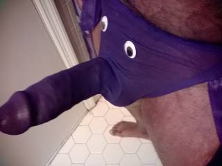 having some fun in my new thong