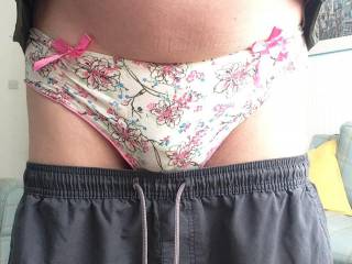 A day wearing pretty knickers is always a good day, isn't it?