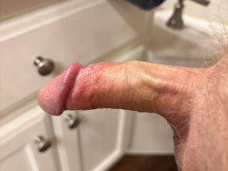 Looking for a wet mouth or pussy to make my dick even slicker.