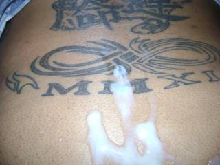 Ink and cum...PERFECT TOGETHER....:)