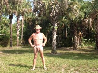 Lovely day to be naked hahaha join me?