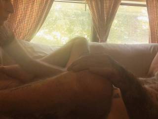 I love to stroke it....and so does shwe