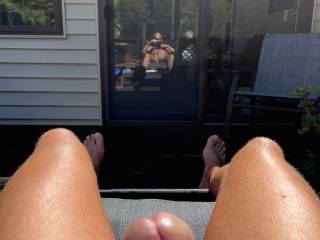 Catching some rays